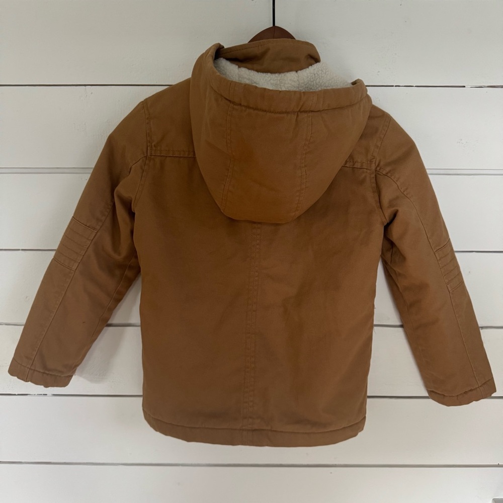 Arizona Jean Co kids’ fleece lined barn coat. Size: 4/5. - Picture 5 of 10